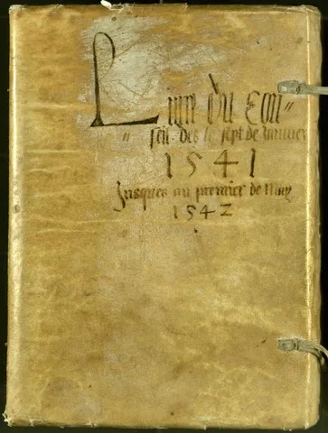 Registre du conseil de Genève 1542